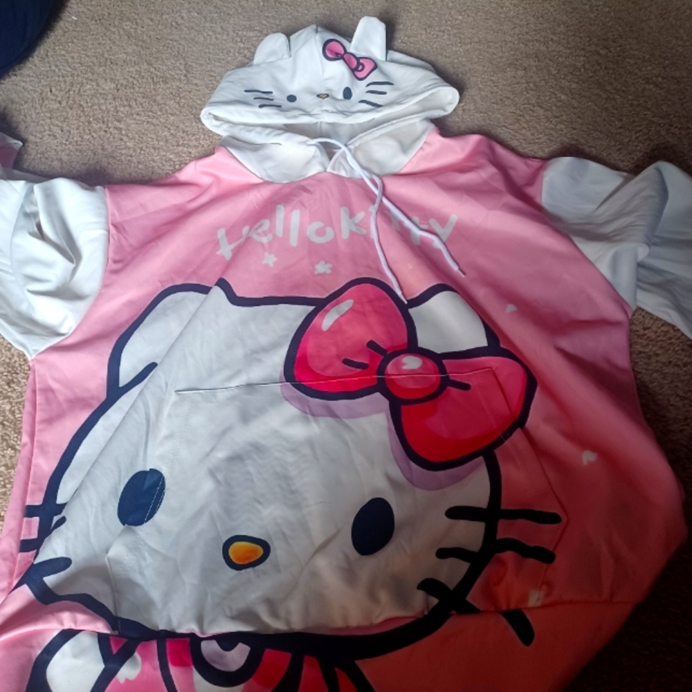 Hello Kitty Pink Hoodie